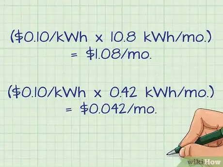 Image titled Calculate Kilowatts Used by Light Bulbs Step 5