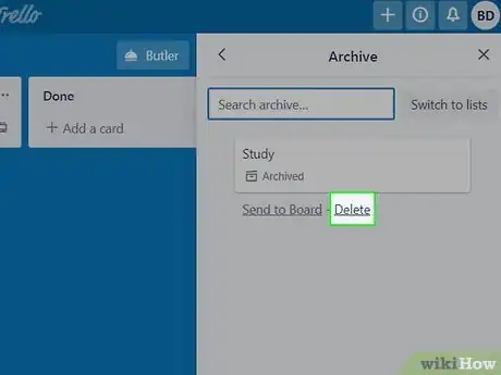 Image titled Delete Trello Cards Step 16