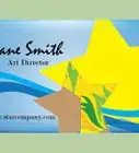 Make a Business Card on Adobe Illustrator