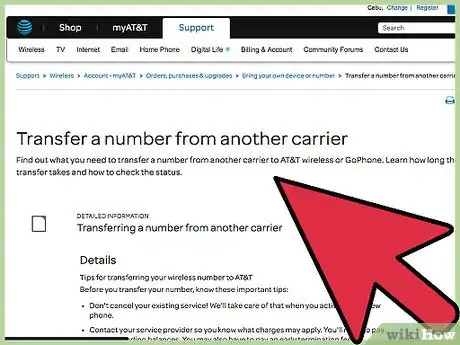Image titled Port a Mobile Number Step 3