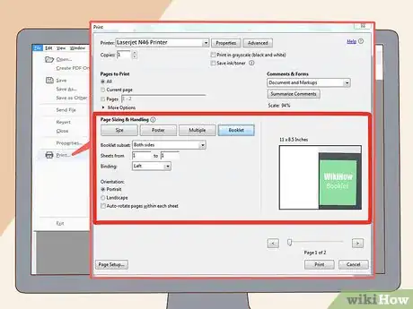 Image titled Print Booklets Step 7