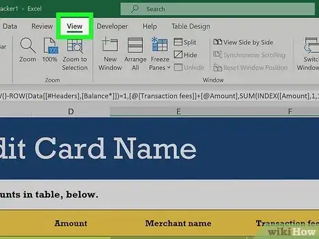 Image titled Freeze and Unfreeze Panes in Excel Step 9