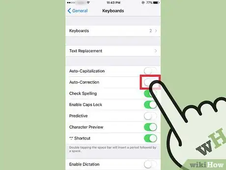 Image titled Disable Autocorrect on an iPhone or iPod Touch Step 4