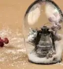 Make Wine Glass Snow Globes