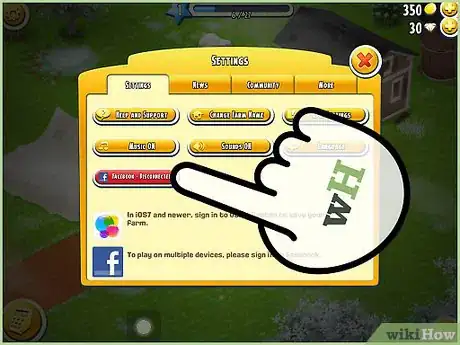 Image titled Add Friends on Hay Day Step 2