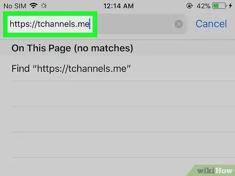 Image titled Find Telegram Channels on iPhone or iPad Step 10