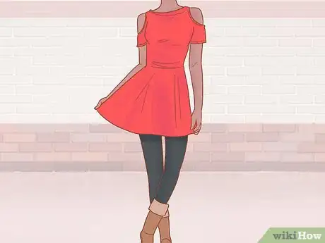 Image titled Wear Leggings with Dresses Step 12