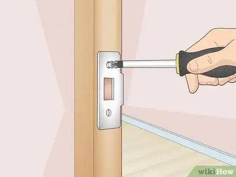 Image titled Install a Door Knob Step 11