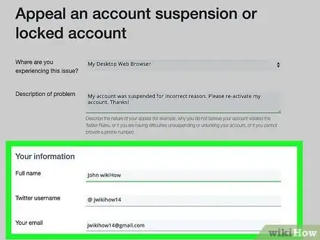 Image titled Recover a Suspended Twitter Account Step 11