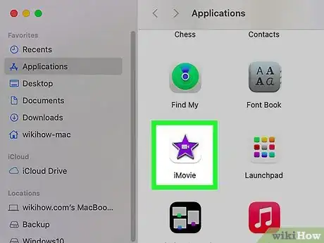 Image titled Add Transitions in iMovie Step 1