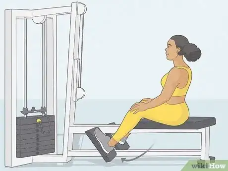 Image titled Do a Seated Cable Row Step 3