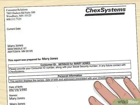 Image titled See if You Are on ChexSystems List Step 11