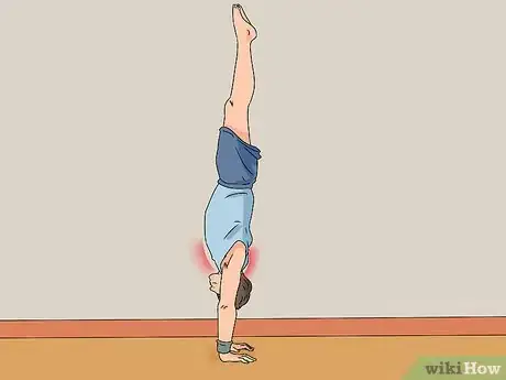 Image titled Work up to a Handstand Push Up Step 2