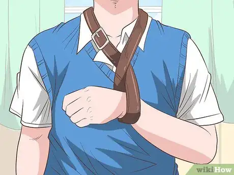 Image titled Make a Sling for Your Arm Step 12