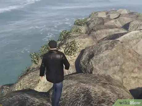 Image titled Dive and Swim Underwater in GTA V Step 1