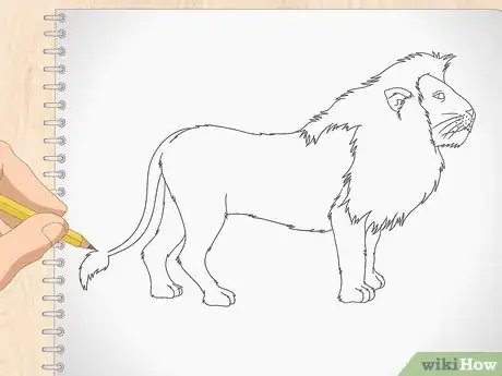 Image titled Draw a Lion Step 10