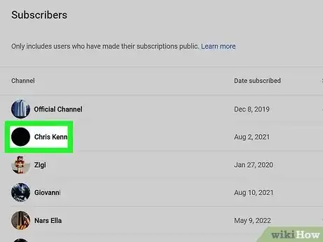 Image titled Delete Subscribers from YouTube Step 11