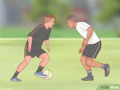 Image titled Dribble a Soccer Ball Past an Opponent Step 4