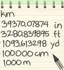 Convert Kilometers to Miles