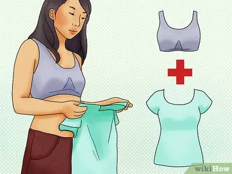 Image titled Make Two Different Size Breasts Appear the Same Step 3