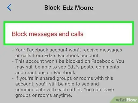 Image titled Block a Contact in Facebook Messenger on iPhone or iPad Step 6