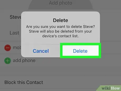 Image titled Delete a Viber Contact on iPhone or iPad Step 6