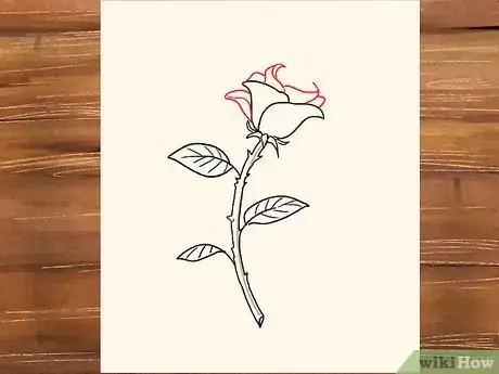 Image titled Draw a Rose Step 26