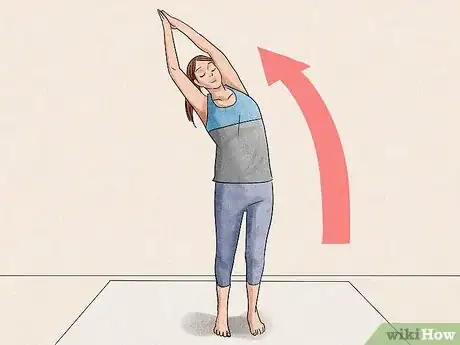 Image titled Do the Crescent Moon Pose in Yoga Step 8