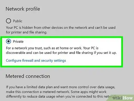 Image titled Make a Network Connection Private in Windows 10 Step 5