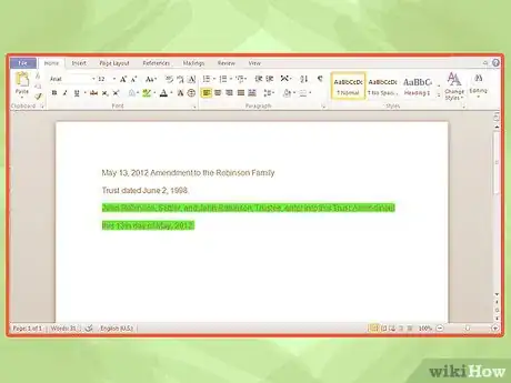 Image titled Amend a Living Trust Step 7