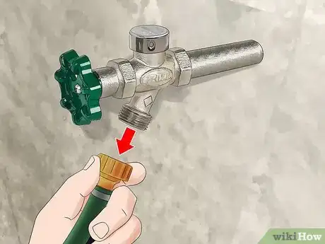 Image titled Prevent an Outside Faucet from Freezing Step 1