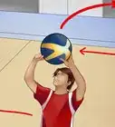 Backset a Volleyball