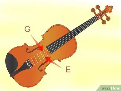 Image titled Place a Bridge on a Violin Step 1