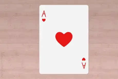 Image titled Card Ace of Hearts 1.png