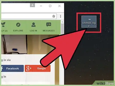 Image titled Put a Shortcut to a Website on Your Desktop Step 18