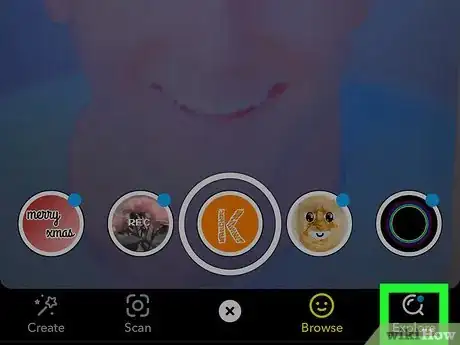 Image titled Get Effects on Snapchat Step 5