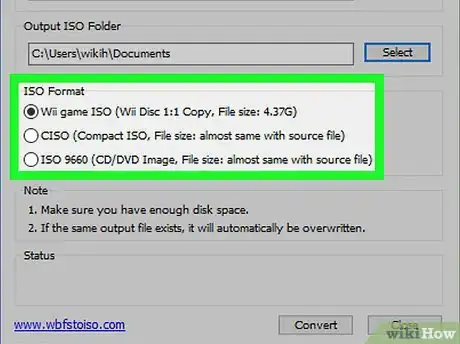 Image titled Convert WBFS to ISO Using the WBFS‐to‐ISO Converter App Step 11