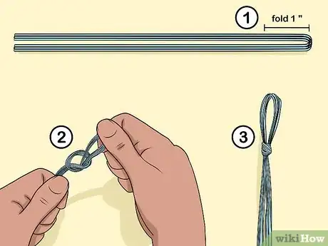 Image titled Tie Friendship Bracelets Step 1