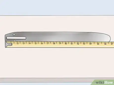 Image titled Measure Chainsaw Bar Length Step 4