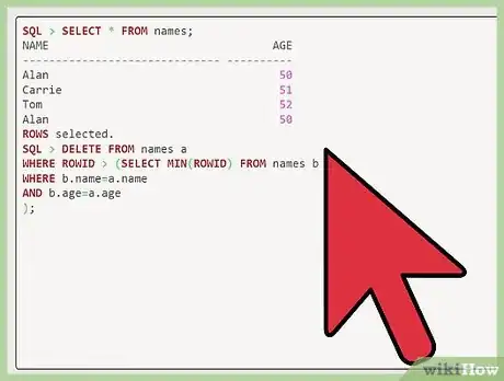 Image titled Delete Duplicate Records in Oracle Step 12