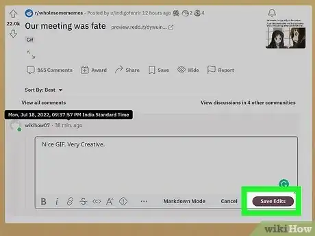 Image titled Edit a Reddit Post on PC or Mac Step 5