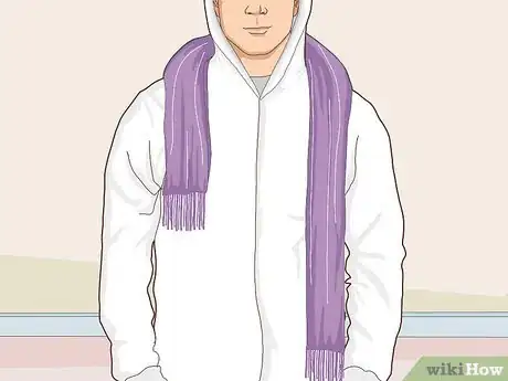 Image titled Wear a Scarf with a Hoodie Step 8