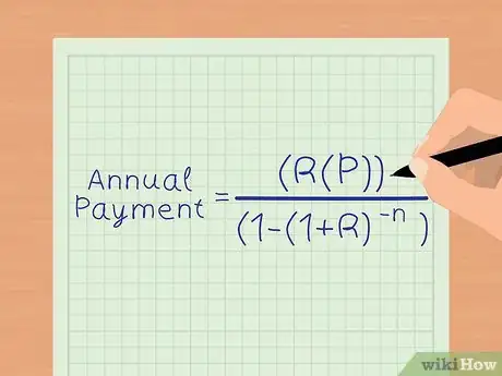 Image titled Calculate an Annual Payment on a Loan Step 1