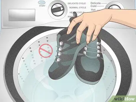 Image titled Can You Put Merrell Shoes in the Washing Machine Step 1