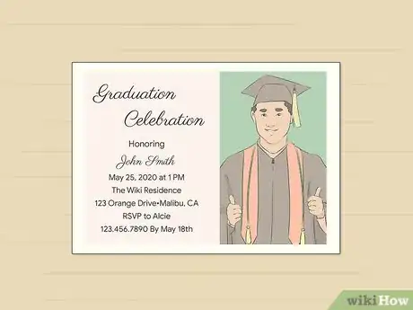 Image titled Address Graduation Announcements Step 6