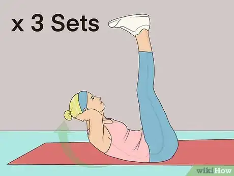 Image titled Do Vertical Leg Crunches Step 9