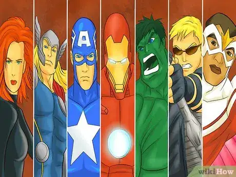 Image titled Draw the Avengers Step 39