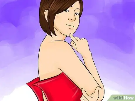 Image titled Dress and Undress Easily in Clothes with Back Zippers and Buttons Step 1