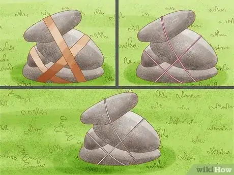 Image titled Glue Rocks Together for Landscaping Step 8