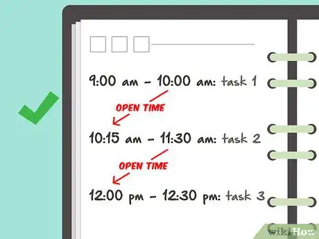 Image titled Make a Schedule Step 10